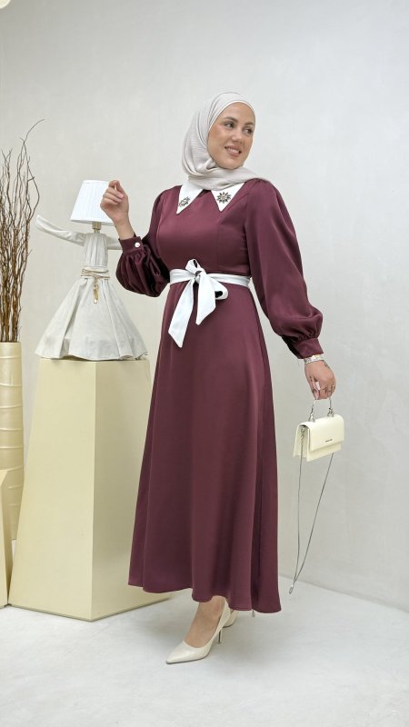 فستان الياقة