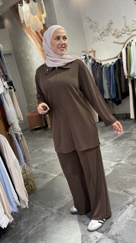 طقم بيكا باردة مع سحاب  🪭